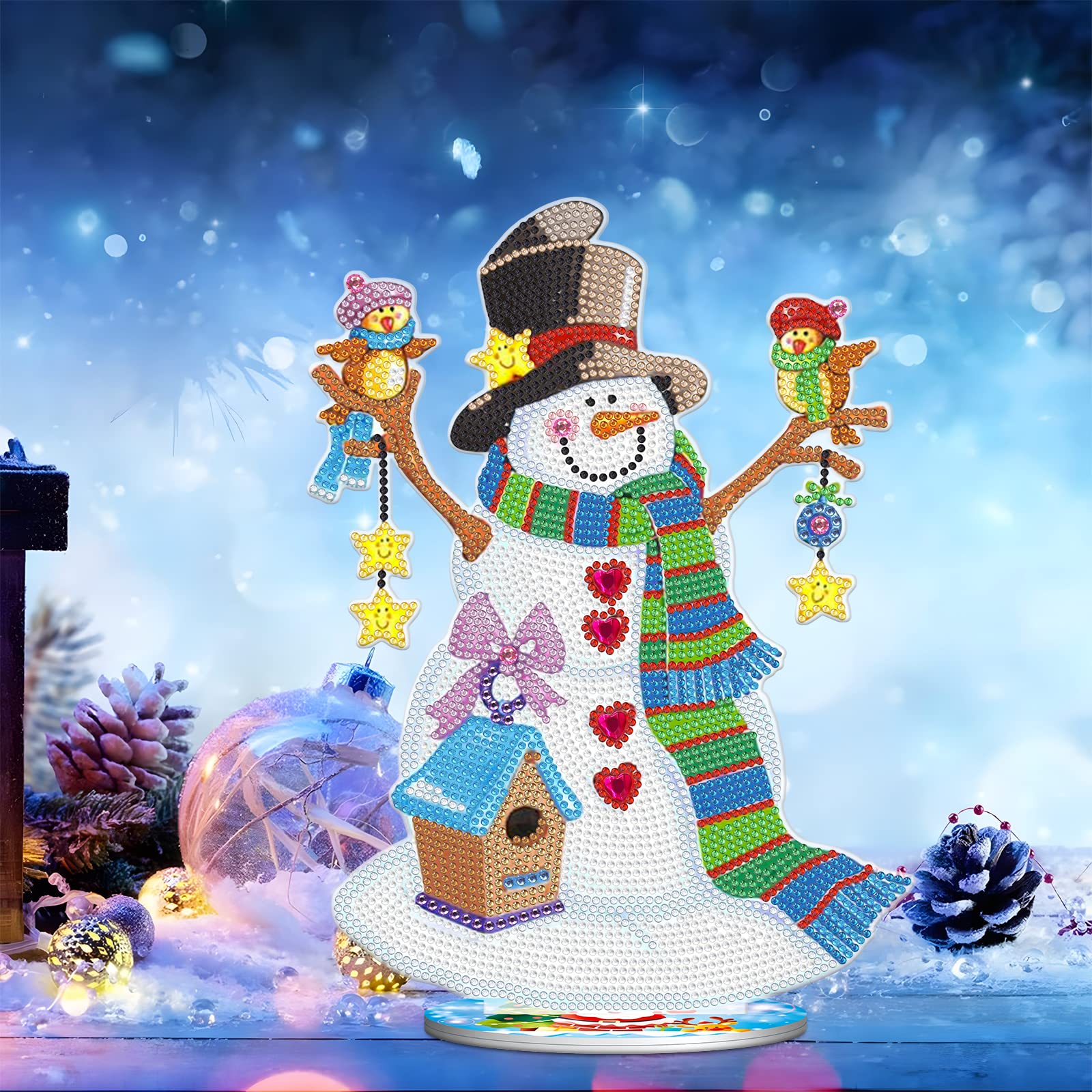 Amazon.co.jp: LUSandy DIY 5D クリスマス ダイヤモンド ペイン
